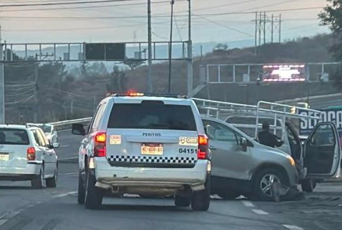 Se registra choque vehicular múltiple en la Av. Madero Oriente de Morelia