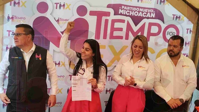 Se registra Gisela Vázquez Alanis como candidata a la presidencia municipal de Morelia