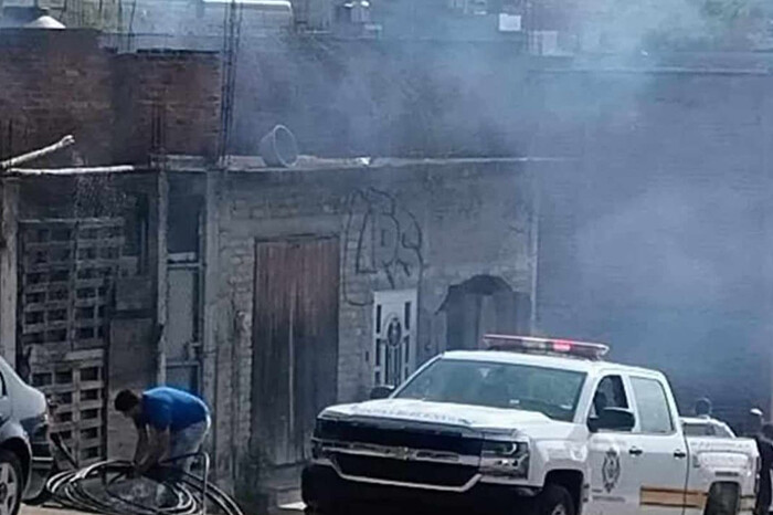 Se registra incendio de casa en la colonia Vicente Lombardo Toledano, en Morelia