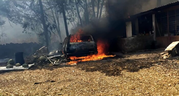 Se registra incendio en el rancho “Los Pericos” de Zacapu