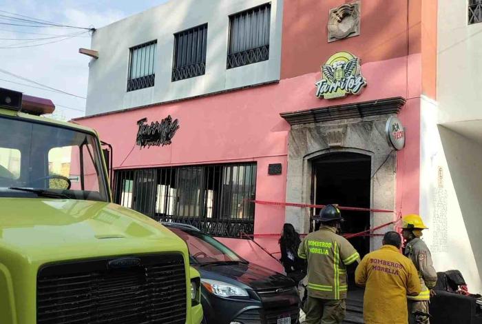 Se registra incendio en una cervecería de la colonia Cuauhtémoc, en Morelia