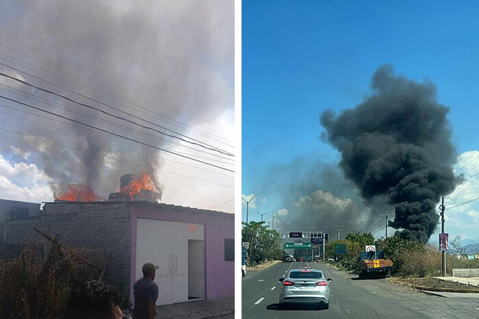 Se registran 2 incendios en Morelia, uno de domicilio y otro de Yonke