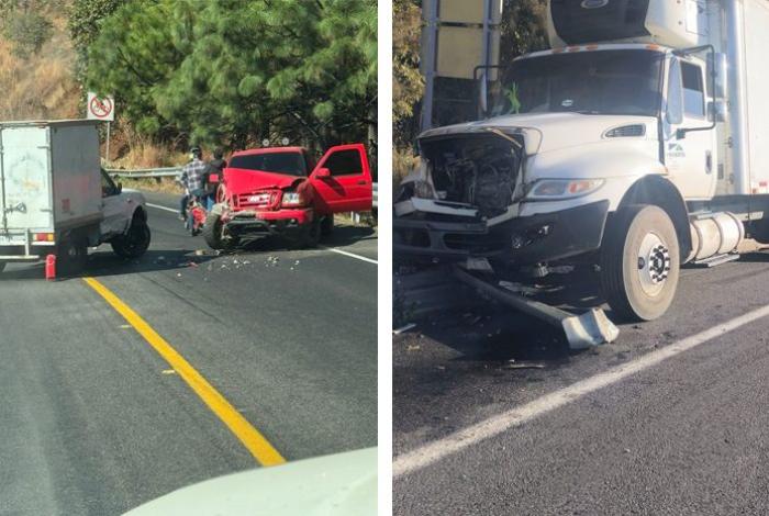 Se registran otros dos accidentes en la Siglo XXI este 24 de diciembre