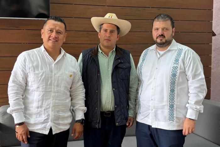 Se reúnen Segob y FGE con alcalde de Uruapan; acuerdan trabajos de seguridad