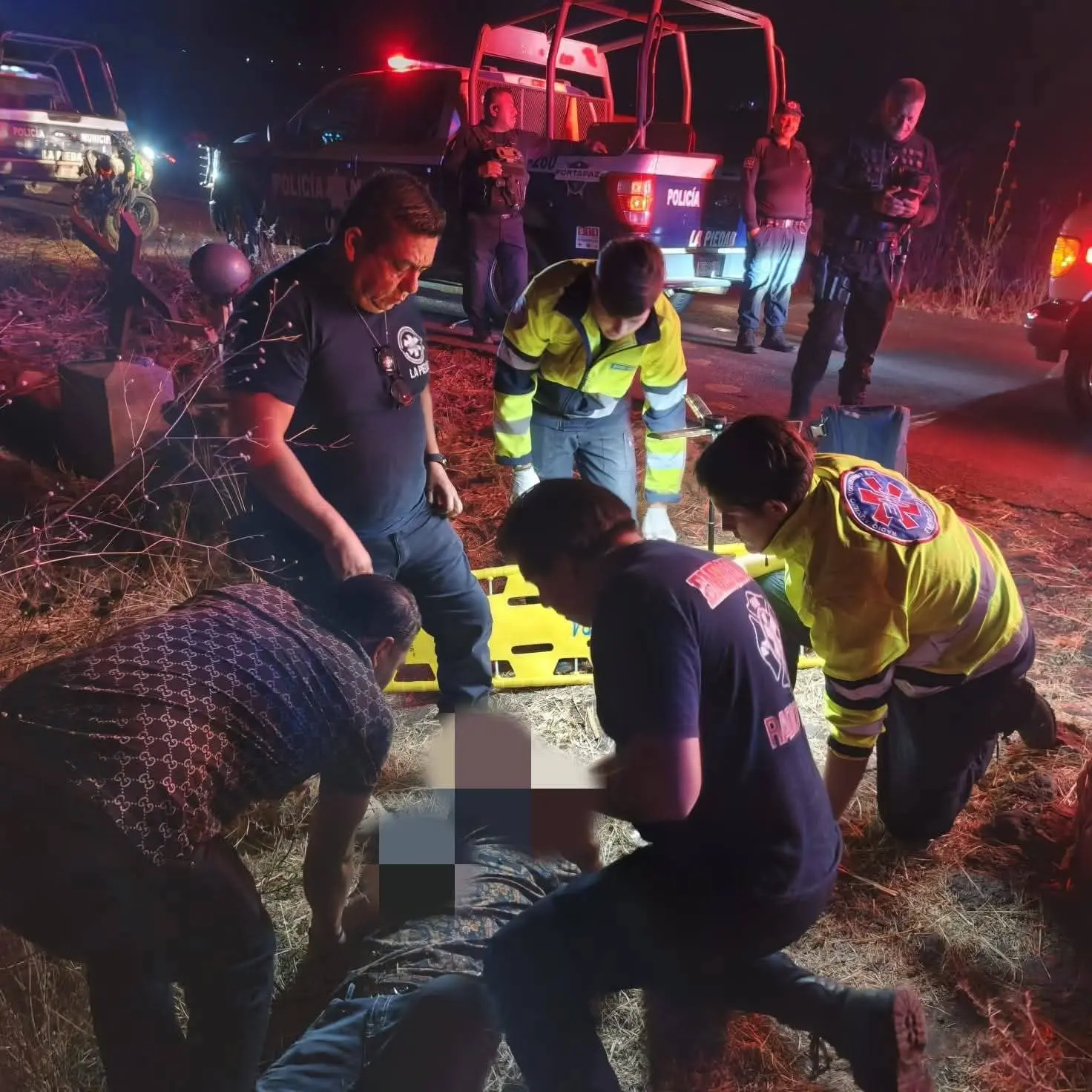 Se salva de morir motociclista en La Piedad