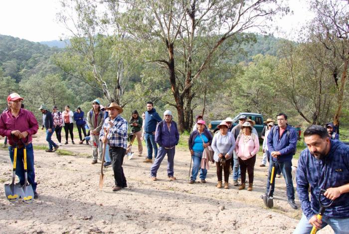 Secretaría de Medio Ambiente y Sustentabilidad de Morelia arranca reforestaciones rurales