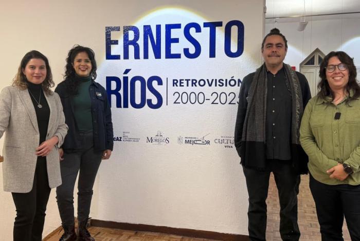 Secum inaugura en Macaz la exposición de Ernesto Ríos