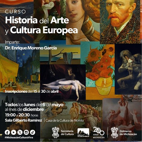 #Secum | La historia del arte y la cultura europea están a tu alcance a través de este curso