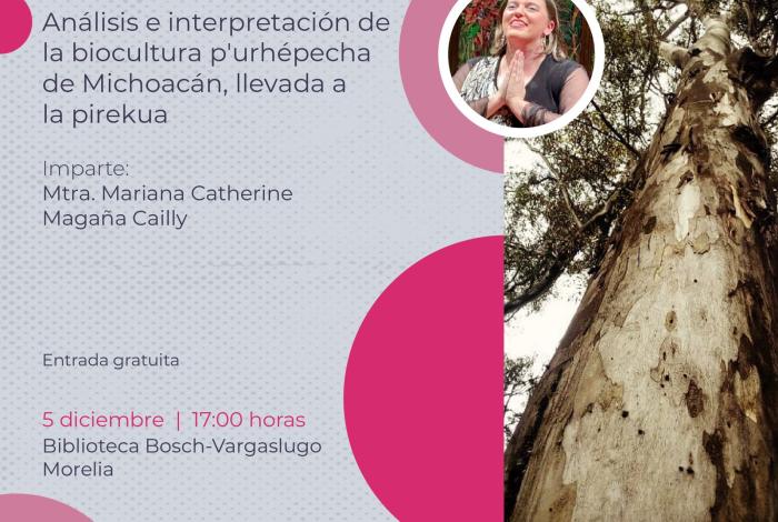 Secum presenta conferencia sobre biocultura purhépecha a través de la pirekua