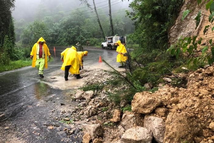 Segob, en coordinación con alcaldes de Michoacán por alerta de ‘Erick’