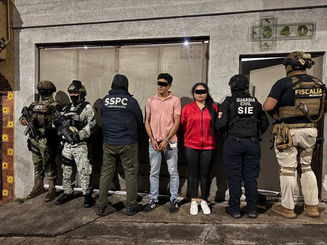 Seis secuestradores son detenidos con drogas sumamente mortales