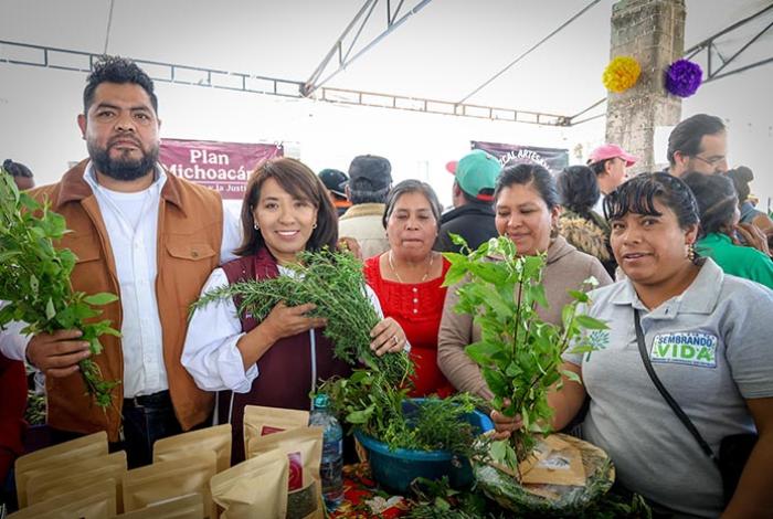 Sembrando Vida suma 60 productos agrícolas en Michoacán