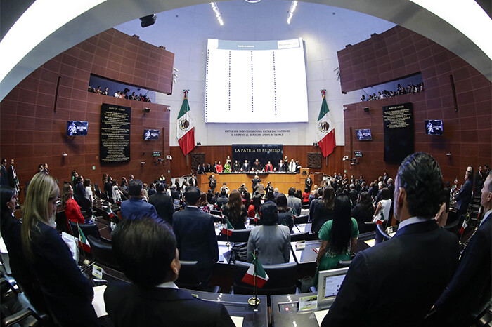 Senado reconoce a las sufragistas en el Muro de Honor; Norma Piña no estuvo presente