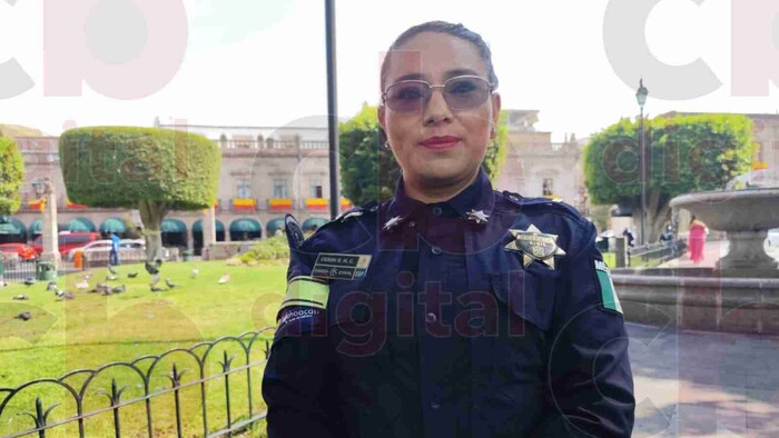 Ser mujer, mamá, policía y estudiante es lo mejor que me ha pasado: Marlene