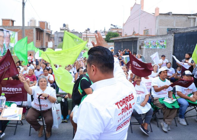 Seremos un gobierno de territorio, no de escritorio: Torres Piña