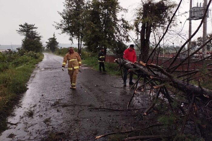 Severas afectaciones por lluvias en Tarímbaro y Morelia