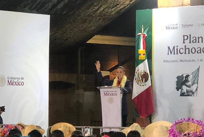 Sheinbaum apuesta por el turismo comunitario como motor de desarrollo en Michoacán