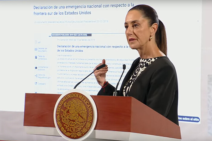 Sheinbaum: armerías de EUA serían "cómplices" de terrorismo con nueva designación de carteles