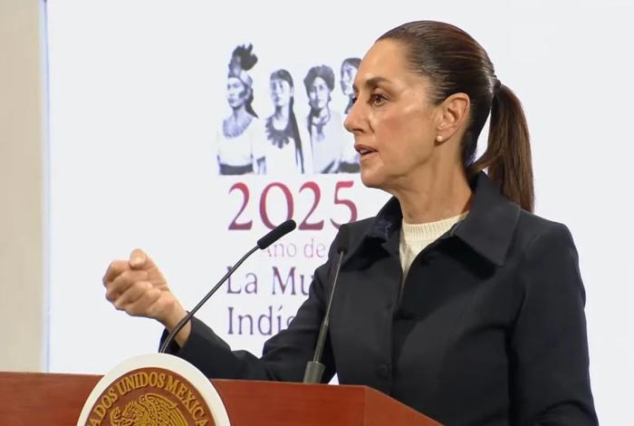 Sheinbaum critica trato a migrantes en EU como criminales