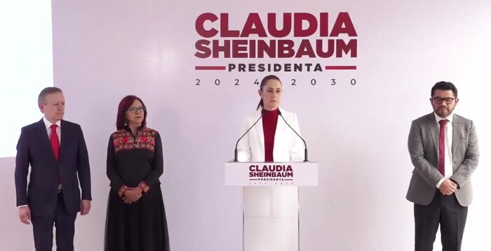 Sheinbaum designa a Zaldívar, Leticia Ramírez y Carlos Torres como coordinadores en Presidencia