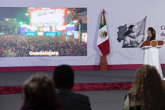 Sheinbaum destaca “la felicidad que da al pueblo de México” el triunfo de su selección