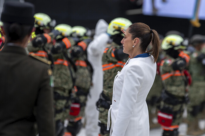 Sheinbaum destaca labor del Ejército como “esencia de la soberanía” del país