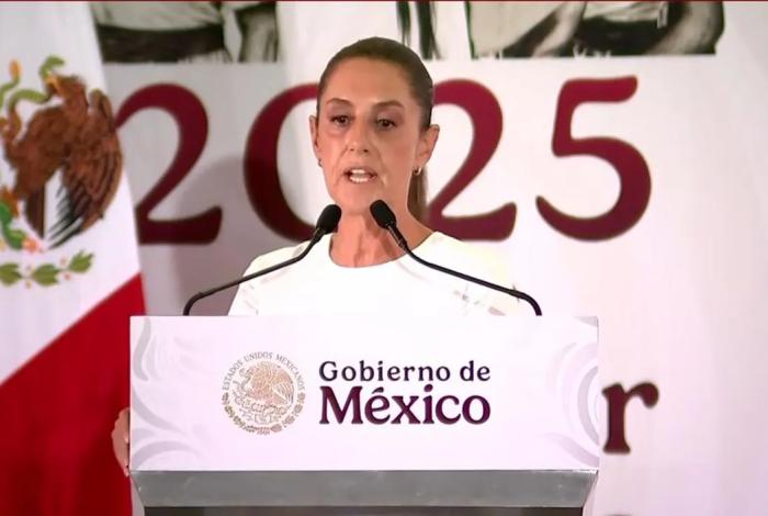 Sheinbaum llama a no politizar accidente del buque Cuauhtémoc