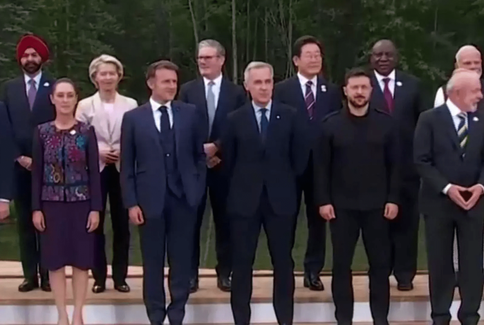 Sheinbaum mantiene reuniones de alto nivel en la Cumbre del G7