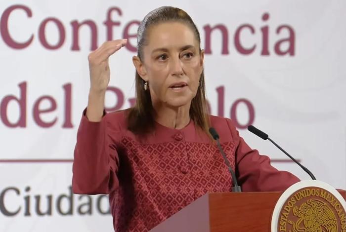 Sheinbaum minimiza protestas del magisterio en Oaxaca