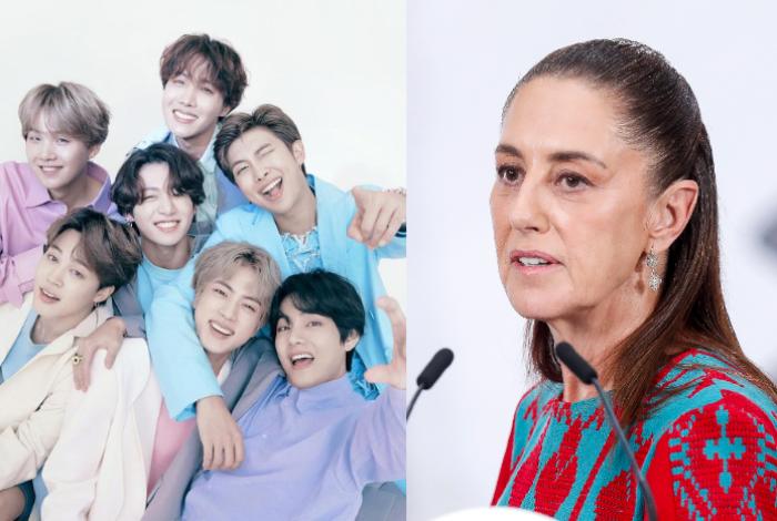 Sheinbaum recibirá a banda coreana BTS en Palacio Nacional antes de conciertos en México