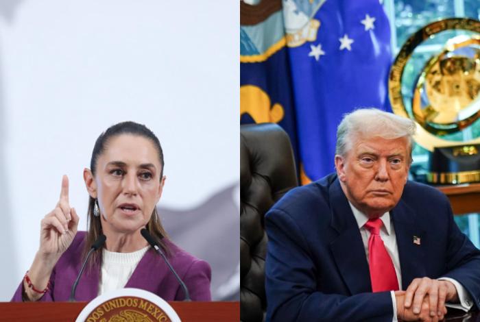 Sheinbaum y Trump hablarán este lunes tras amenaza de ataques terrestres a cárteles