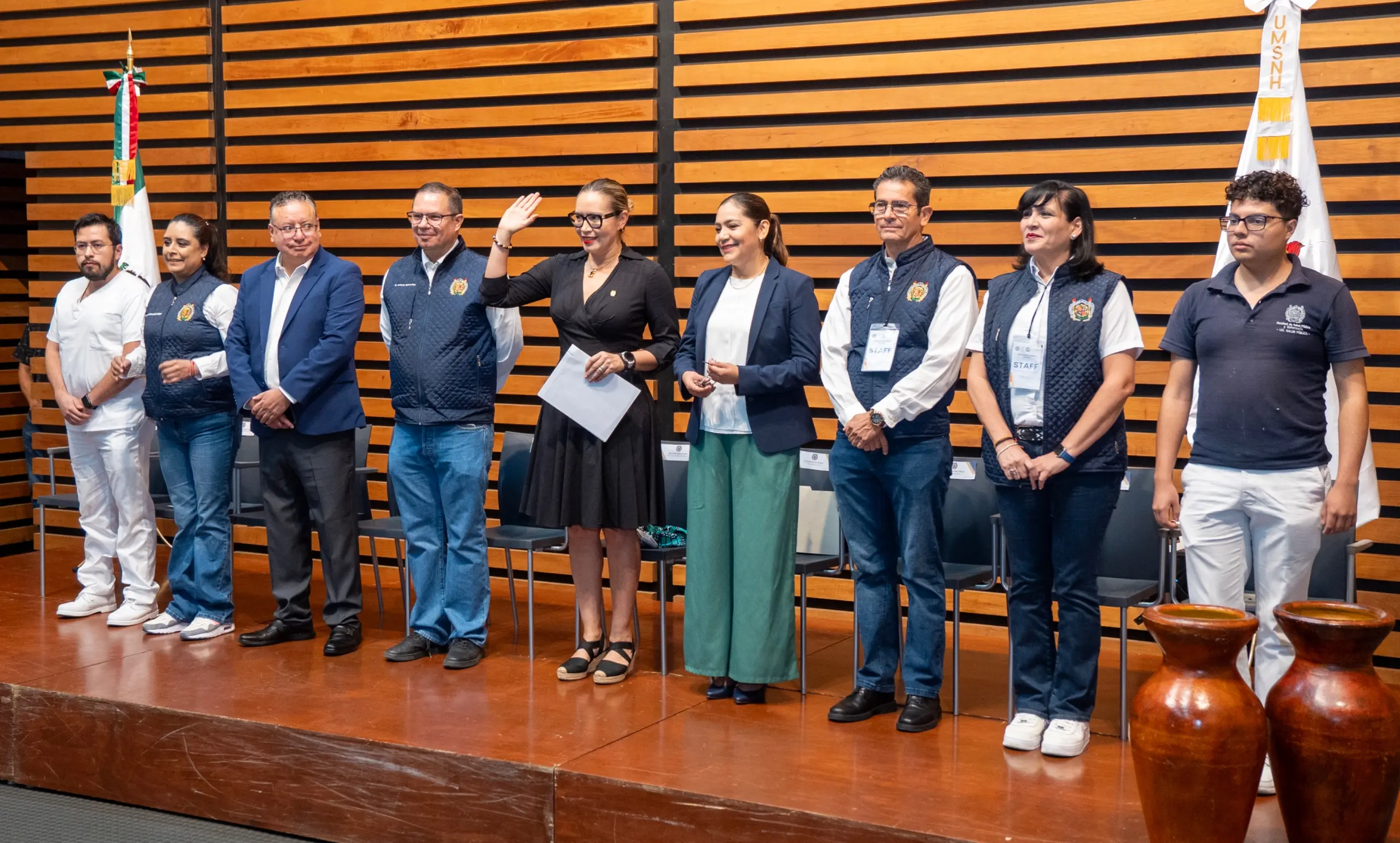 Siéntanse arropados por la UMSNH, señala Yarabí Ávila a estudiantes que iniciarán su servicio social