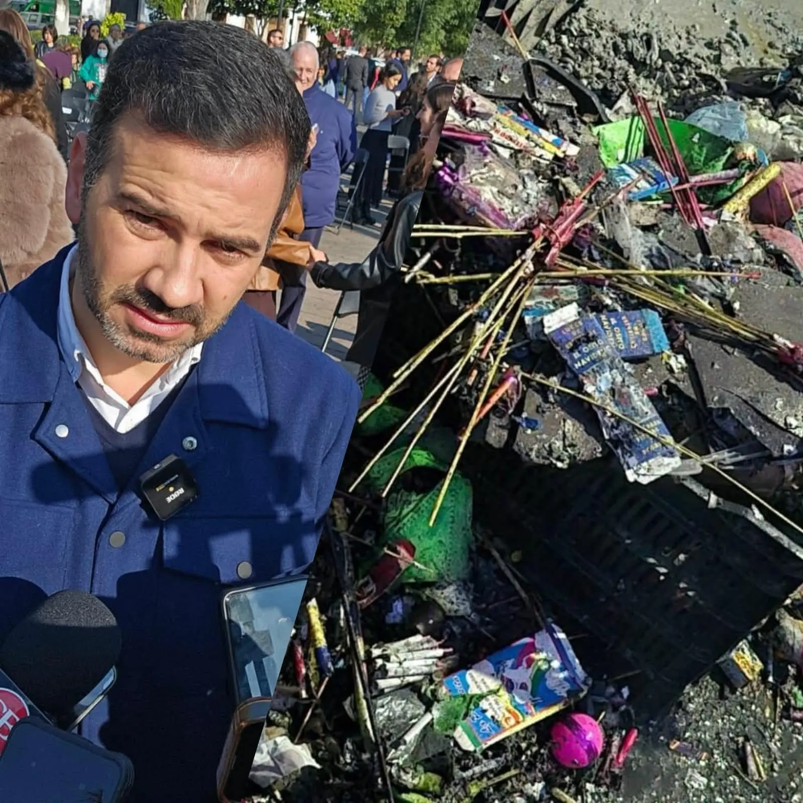 Sigue en aumento el número de incidentes por pirotecnia, en temporada decembrina