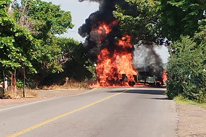 Siguen ataques contra policías en Michoacán, ahora con drones en Buenavista; estalla violencia en Tierra Caliente