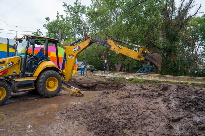 Sin agua, 15 colonias por fuga en colonia Félix Ireta