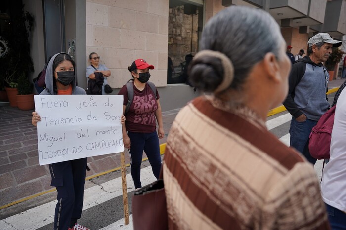 Sin fecha, posible destitución de jefe de Tenencia de San Miguel del Monte