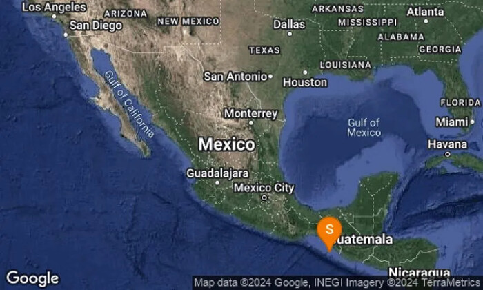 Sismo de magnitud 6.3 sacude Chiapas, no se reportan daños mayores