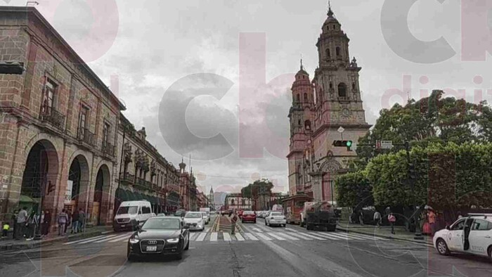 SMN pronostica lluvias moderadas en mayor parte del día en Morelia