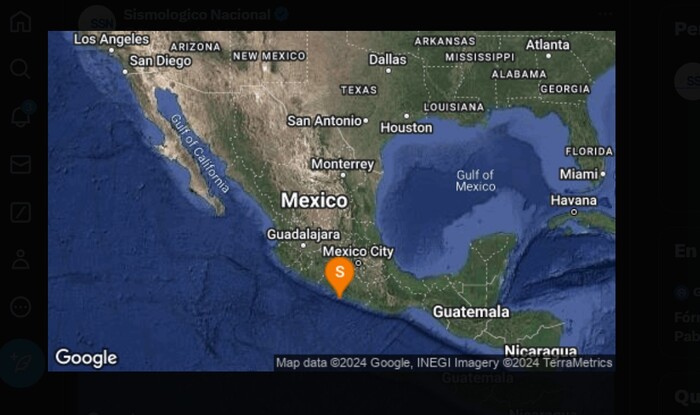 #SN | Temblor sacude el sur de Tecman, Guerrero, y alerta a la población