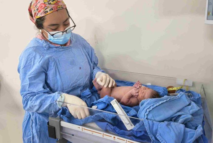 Sofía Isabela, la primer bebé del 2026 en México