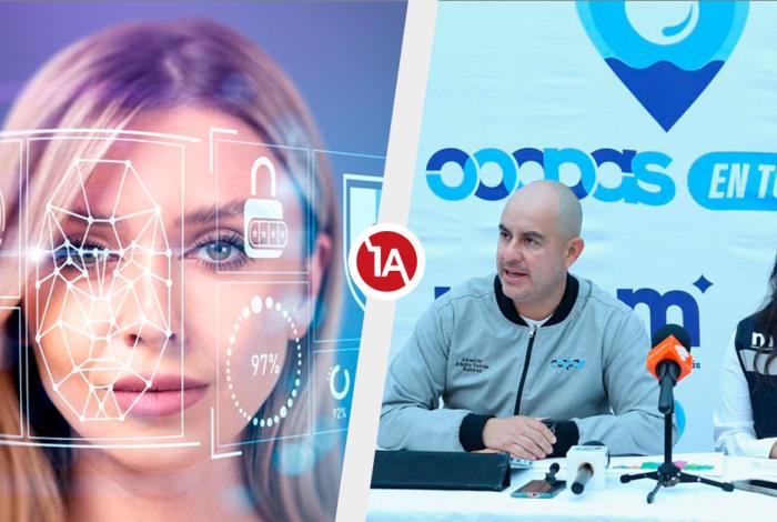 Sofía y Aquabot, auxiliares en atención a usuarios del OOAPAS