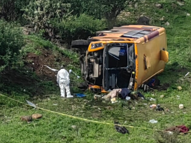 Son 42 los lesionados en el accidente del camión Ruta Hospitales: Fiscalía