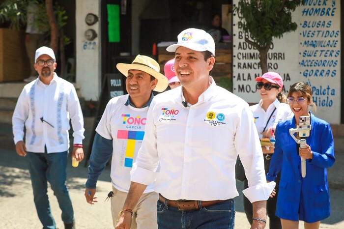 Soy el candidato que más ha recorrido su distrito: Toño García