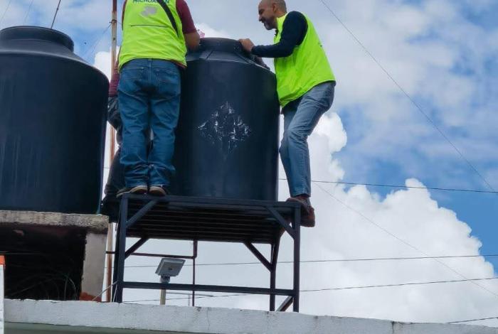 SSM implementa medidas sanitarias por inundación en Ecuandureo