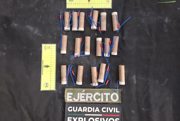 SSP desactiva 17 artefactos explosivos en Uruapan
