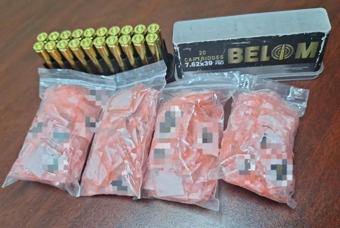 SSP detiene a hombre con 500 dosis de droga