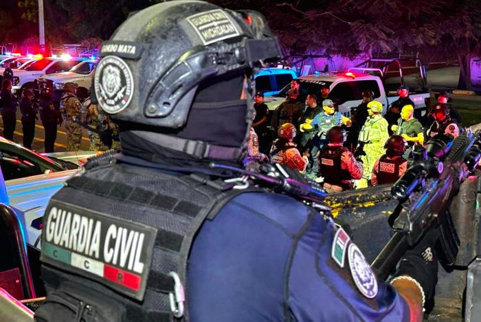 SSP intensifica acciones de la Operación Apatzingán para asegurar orden público