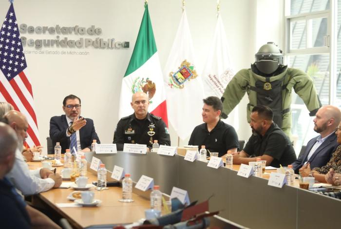 SSP y agencias de EU comparten destrezas para combatir explosivos caseros