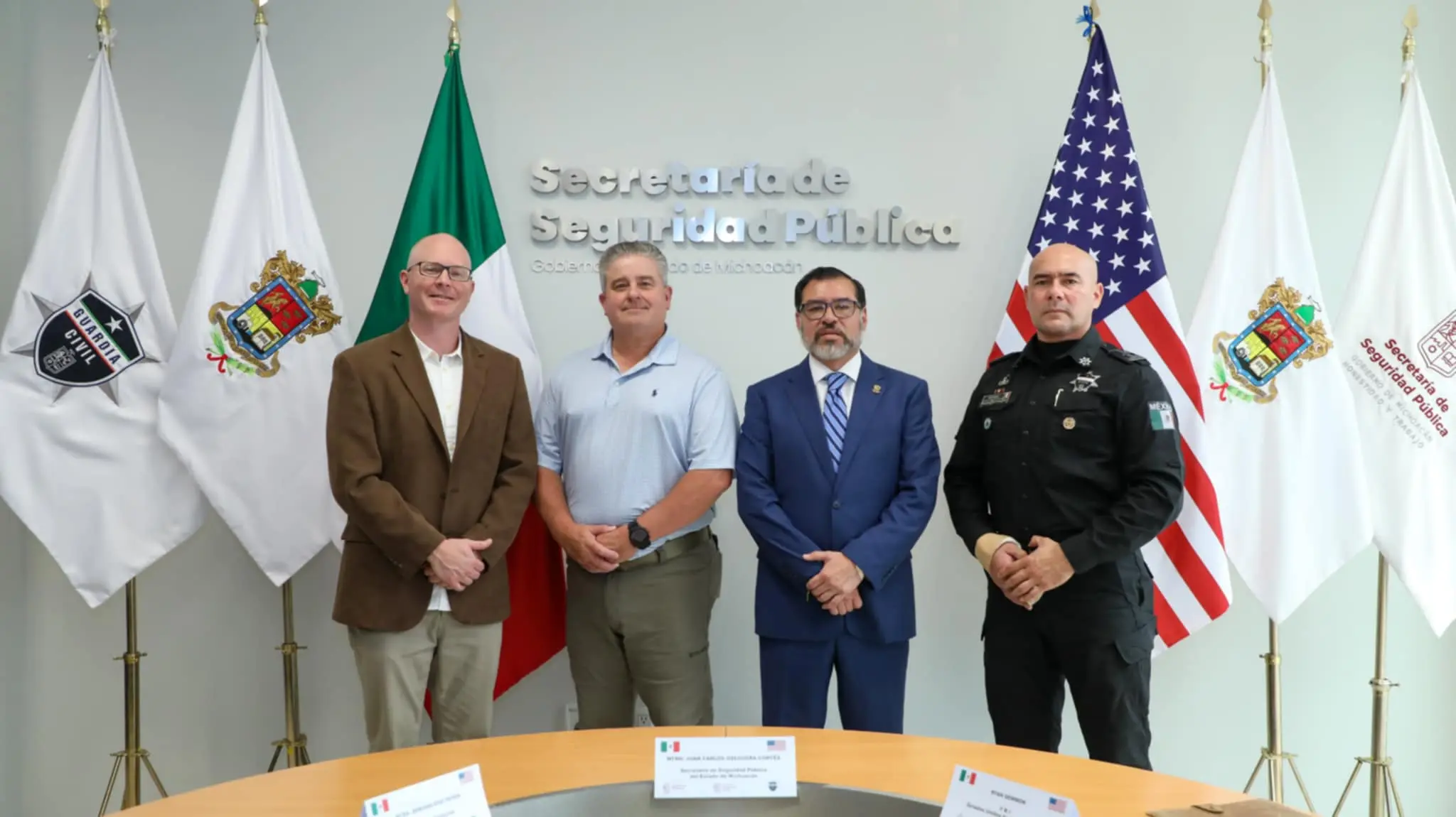 SSP y FBI colaboran para profesionalizar a Guardia Civil en Michoacán