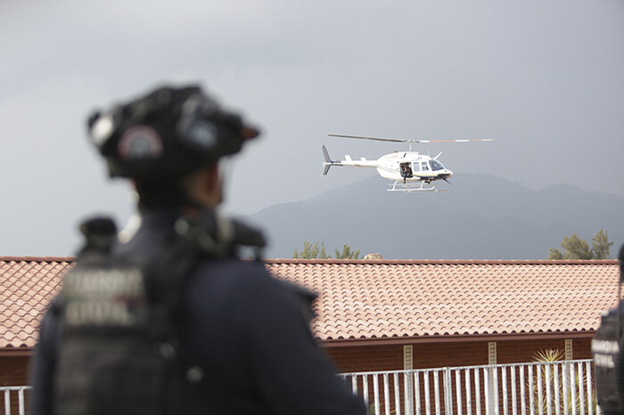 SSP y Policía de Uruapan arrancan operativo de seguridad por aire y tierra